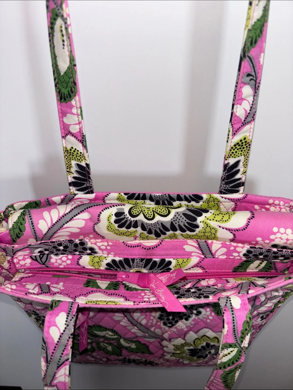Vera Bradley Priscilla Checkpoint Friendly Laptop Travel Tote